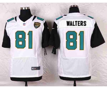 nike nfl jerseys jacksonville jaguars #81 walters white[Elite]