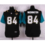 nike nfl jerseys jacksonville jaguars #84 washington black[Elite][washington]