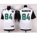 nike nfl jerseys jacksonville jaguars #84 washington white[Elite][washington]