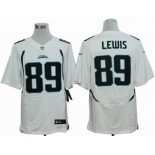 nike nfl jerseys jacksonville jaguars #89 lewis white[Elite]