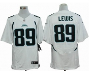 nike nfl jerseys jacksonville jaguars #89 lewis white[Elite]