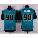 nike nfl jerseys jacksonville jaguars #90 branch green[Elite]