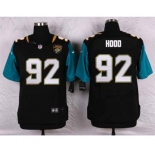 nike nfl jerseys jacksonville jaguars #92 hood black[Elite]