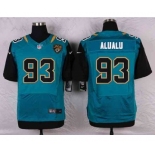 nike nfl jerseys jacksonville jaguars #93 alualu green[Elite]