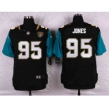 nike nfl jerseys jacksonville jaguars #95 jones black[Elite]