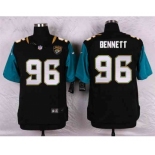 nike nfl jerseys jacksonville jaguars #96 bennett black[Elite]