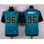 nike nfl jerseys jacksonville jaguars #96 bennett green[Elite]