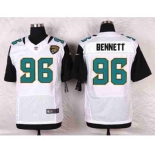 nike nfl jerseys jacksonville jaguars #96 bennett white[Elite]