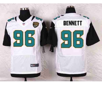 nike nfl jerseys jacksonville jaguars #96 bennett white[Elite]