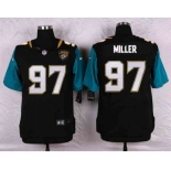 nike nfl jerseys jacksonville jaguars #97 miller black[Elite]