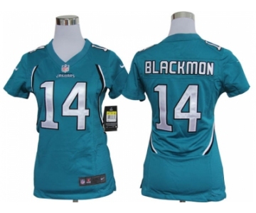 Nike women nfl jerseys Jacksonville Jaguars #14 Justin Blackmon Green [nike]