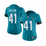 Women Jacksonville Jaguars #41 Josh Allen White Vapor Untouchable Limited Player Football Jersey