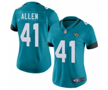 Women Jacksonville Jaguars #41 Josh Allen White Vapor Untouchable Limited Player Football Jersey