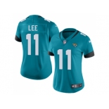 Women Nike Jacksonville Jaguars #11 Marqise Lee Teal Green Team Color Stitched NFL Vapor Untouchable Limited Jersey