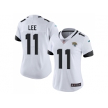 Women Nike Jacksonville Jaguars #11 Marqise Lee White Stitched NFL Vapor Untouchable Limited Jersey