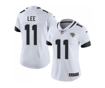 Women Nike Jacksonville Jaguars #11 Marqise Lee White Stitched NFL Vapor Untouchable Limited Jersey