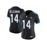 Women Nike Jacksonville Jaguars #14 Justin Blackmon Black Alternate Stitched NFL Vapor Untouchable Limited Jersey