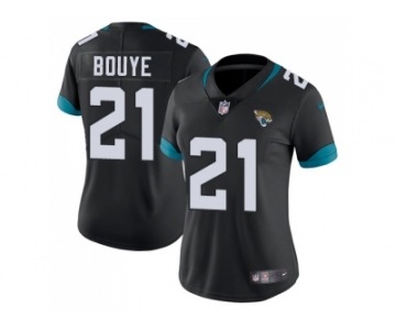 Women Nike Jacksonville Jaguars #21 A.J. Bouye Black Alternate Stitched NFL Vapor Untouchable Limited Jersey