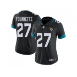 Women Nike Jacksonville Jaguars #27 Leonard Fournette Black Alternate Stitched NFL Vapor Untouchable Limited Jersey