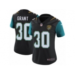 Women Nike Jacksonville Jaguars #30 Corey Grant Black Alternate Vapor Untouchable Limited Player NFL Jersey