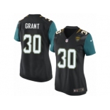 Women Nike Jacksonville Jaguars #30 Corey Grant Game Black Alternate NFL Jersey