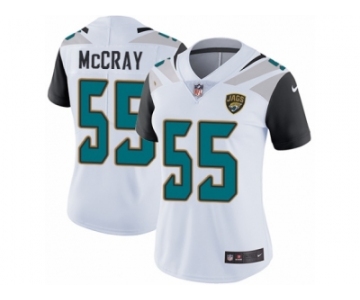 Women Nike Jacksonville Jaguars #55 Lerentee McCray White Vapor Untouchable Limited Player NFL Jersey