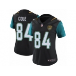 Women Nike Jacksonville Jaguars #84 Keelan Cole Black Alternate Vapor Untouchable Limited Player NFL Jersey