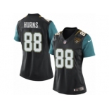 Women Nike Jacksonville Jaguars #88 Allen Hurns Limited Black Alternate NFL Jersey