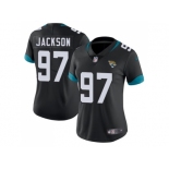 Women Nike Jacksonville Jaguars #97 Malik Jackson Black Alternate Stitched NFL Vapor Untouchable Limited Jersey