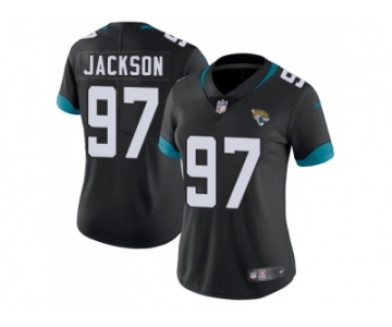 Women Nike Jacksonville Jaguars #97 Malik Jackson Black Alternate Stitched NFL Vapor Untouchable Limited Jersey