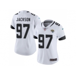 Women Nike Jacksonville Jaguars #97 Malik Jackson White Stitched NFL Vapor Untouchable Limited Jersey