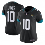 Women's Jacksonville Jaguars #10 Mac Jones Black Vapor Stitched Jersey