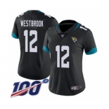 Women's Jacksonville Jaguars #12 Dede Westbrook Black Team Color Vapor Untouchable Limited Player 100th Season Football Jersey