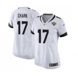 Women's Jacksonville Jaguars #17 DJ Chark Game White Football Jersey