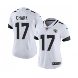 Women's Jacksonville Jaguars #17 DJ Chark White Vapor Untouchable Limited Player Football Jersey