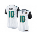 Women's Nike Jacksonville Jaguars #10 Brandon Allen Game White NFL Jersey