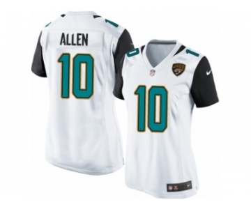 Women's Nike Jacksonville Jaguars #10 Brandon Allen Game White NFL Jersey