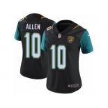 Women's Nike Jacksonville Jaguars #10 Brandon Allen Vapor Untouchable Limited Black Alternate NFL Jersey