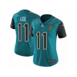 Women's Nike Jacksonville Jaguars #11 Marqise Lee Vapor Untouchable Limited Teal Green Team Color NFL Jersey