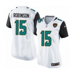 Women's Nike Jacksonville Jaguars #15 Allen Robinson Game White NFL Jersey