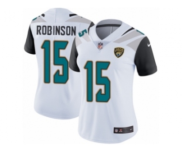 Women's Nike Jacksonville Jaguars #15 Allen Robinson White Vapor Untouchable Limited Player NFL Jersey