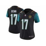 Women's Nike Jacksonville Jaguars #17 Arrelious Benn Vapor Untouchable Limited Black Alternate NFL Jersey