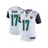 Women's Nike Jacksonville Jaguars #17 Arrelious Benn White Vapor Untouchable Limited Player NFL Jersey