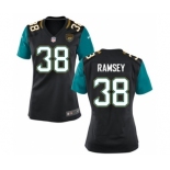 Women's Nike Jacksonville Jaguars #38 Jalen Ramsey Black Alternate NFL Jersey