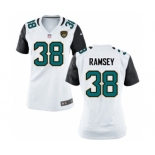 Women's Nike Jacksonville Jaguars #38 Jalen Ramsey White NFL Jersey