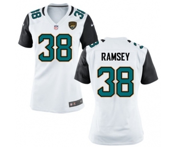 Women's Nike Jacksonville Jaguars #38 Jalen Ramsey White NFL Jersey