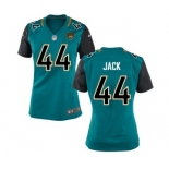 Women's Nike Jacksonville Jaguars #44 Myles Jack Teal Green Team Color NFL Jersey