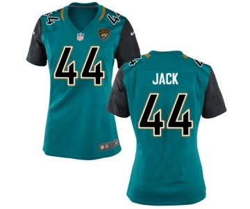 Women's Nike Jacksonville Jaguars #44 Myles Jack Teal Green Team Color NFL Jersey