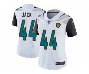 Women's Nike Jacksonville Jaguars #44 Myles Jack White Vapor Untouchable Limited Player NFL Jersey