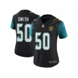 Women's Nike Jacksonville Jaguars #50 Telvin Smith Vapor Untouchable Limited Black Alternate NFL Jersey